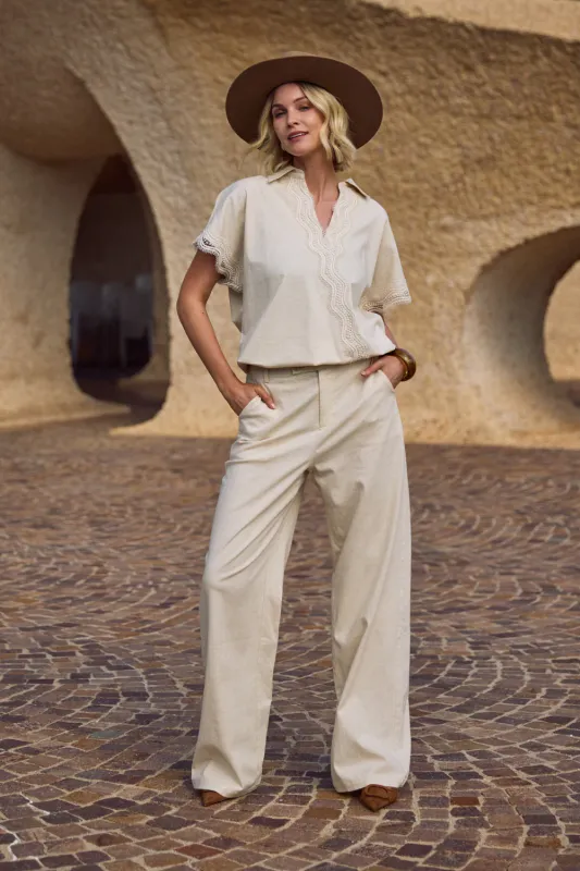 Nukus Eline Pants Sand