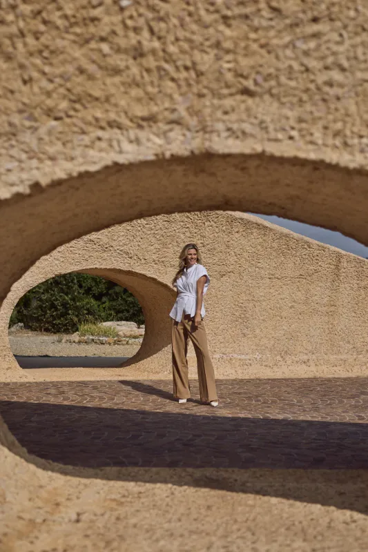 Nukus Jill Pants Camel