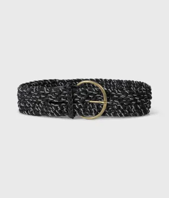 10 Days braided belt black