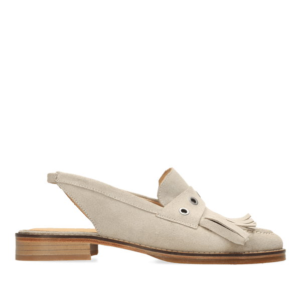 freddelabretoniere FES SLINGBACK Suede Sand