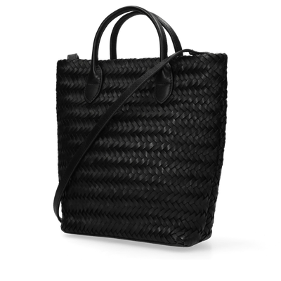 freddelabretoniere VICKY WEAVE HANDBAG zwart