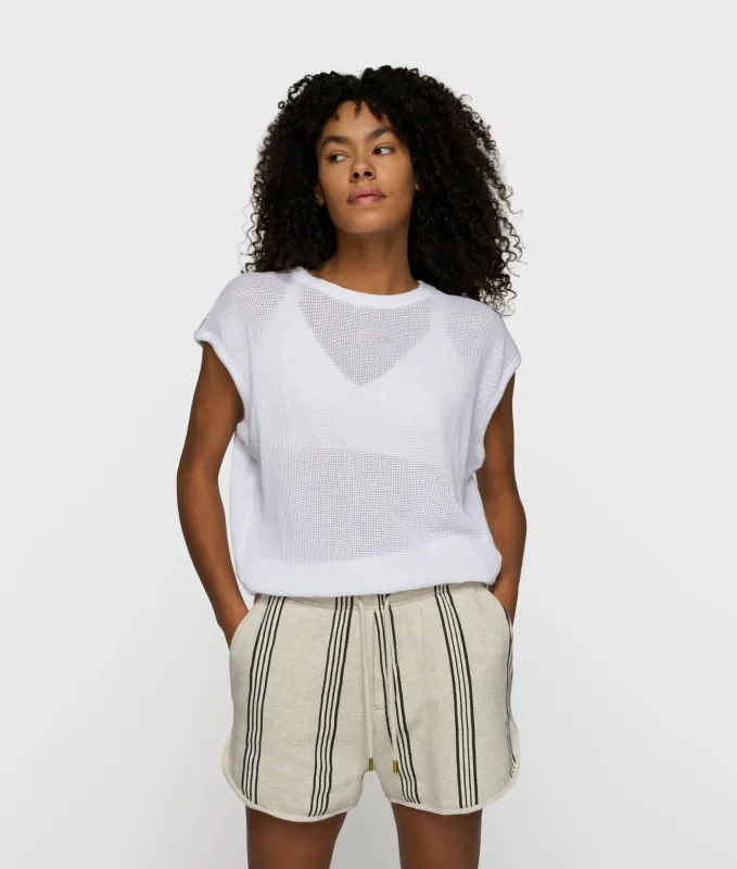 10 Days balloon top mesh white