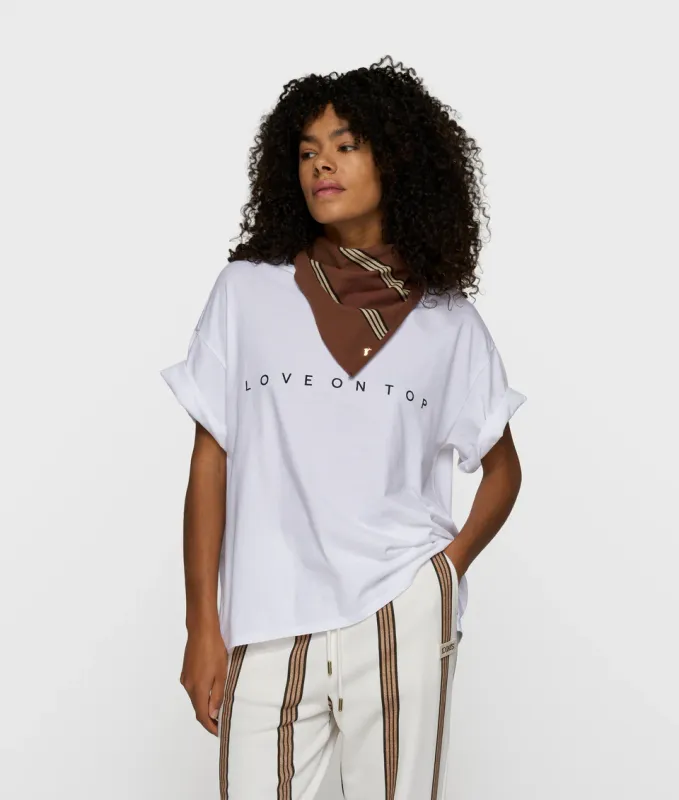 10 Days love tee white