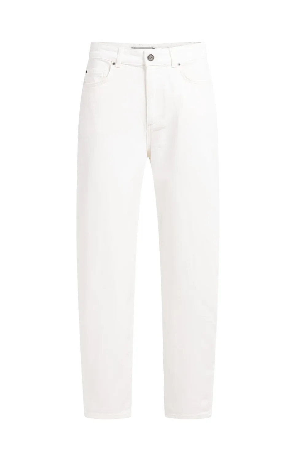 YaYa Barrel jeans in lichte wassing OFF WHITE DENIM
