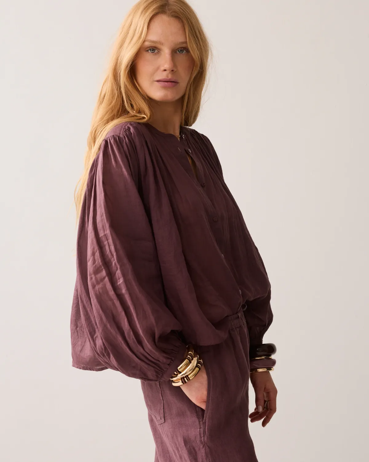 Summum Woman Blouse Ramie 334