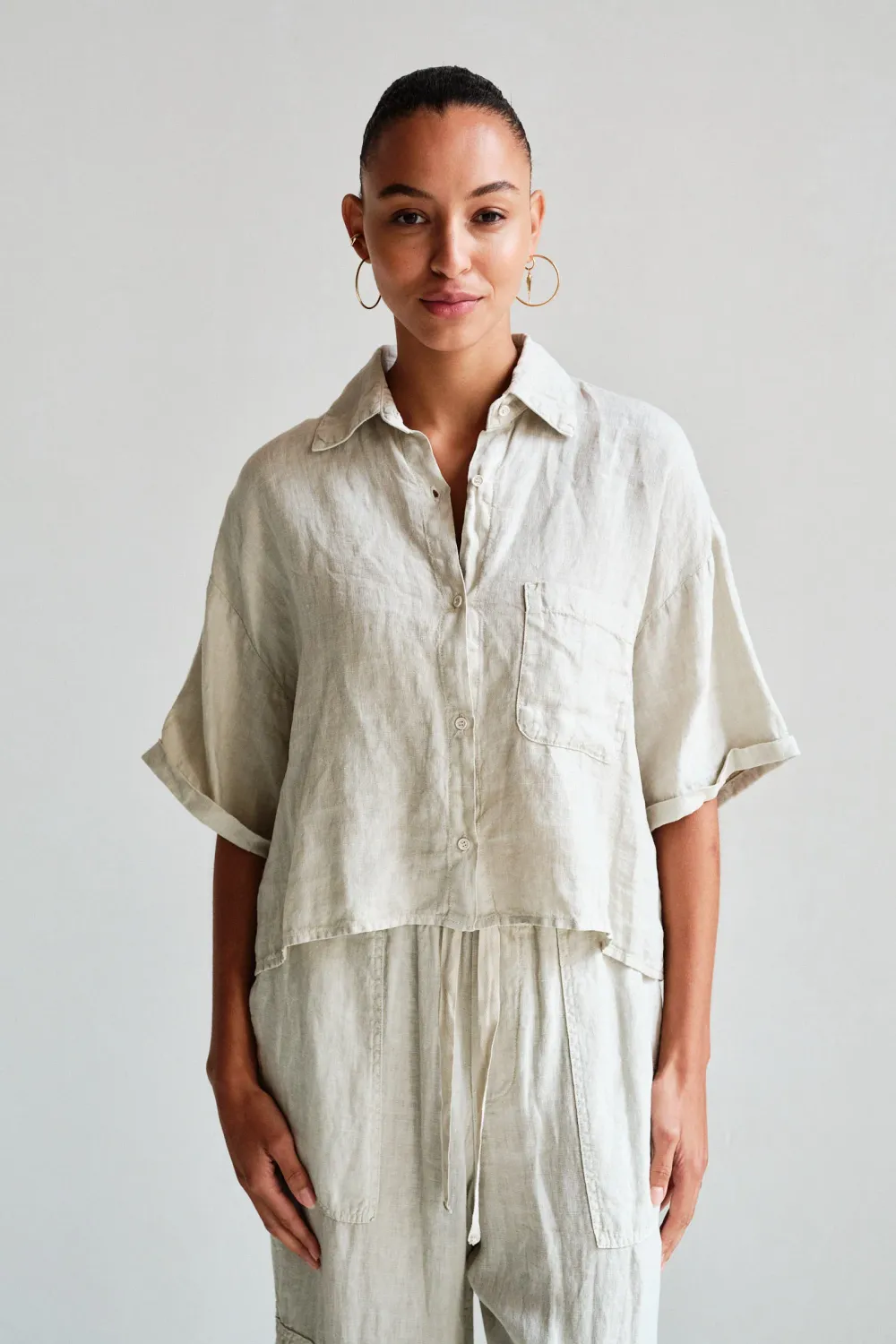 PENN &amp; INK N.Y. Blouse jute