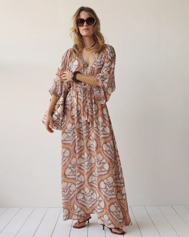 Summum Woman Dress Art deco print 120