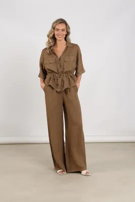 Nukus Elma Blouse Fango