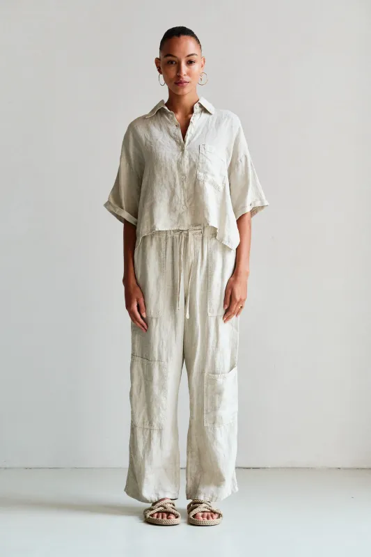PENN &amp; INK N.Y. Trousers jute