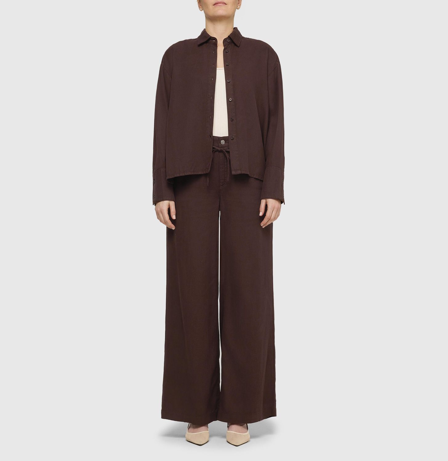 Mac Women OVER SHIRT 2.3 bruin