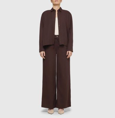 Mac Women OVER SHIRT 2.3 bruin