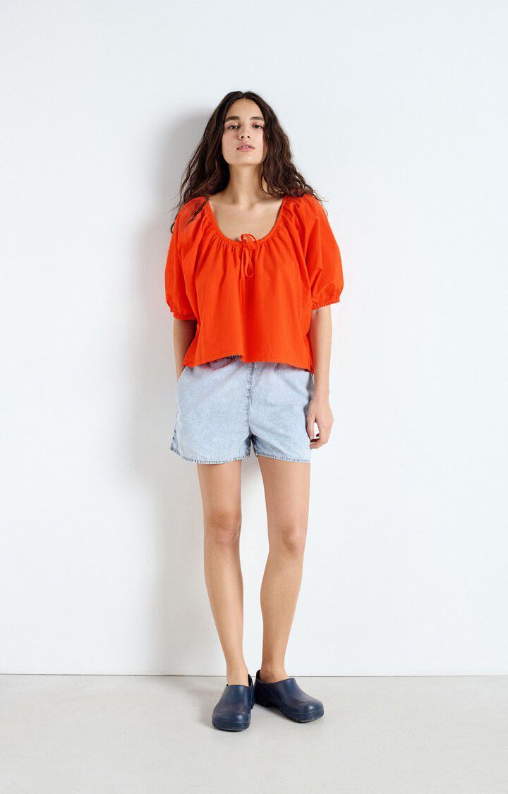 American Vintage SHORT COURT BLUE SNOW