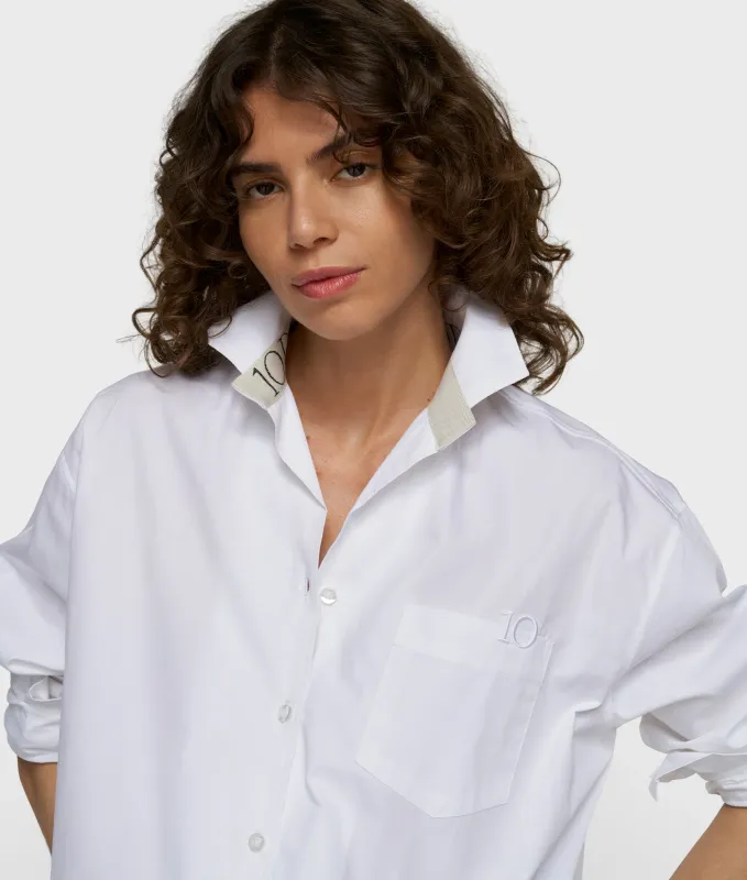 10 Days shirt white
