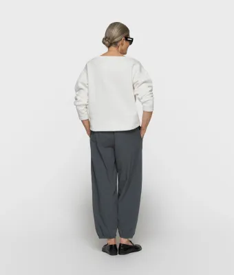 10 Days petite statement sweater ecru