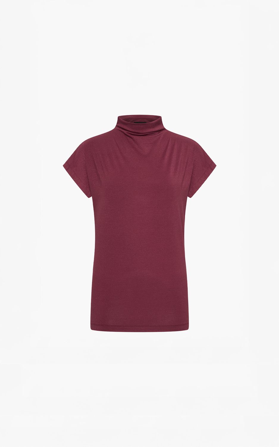 Aimee the Label MandyW6 Top Burgundy