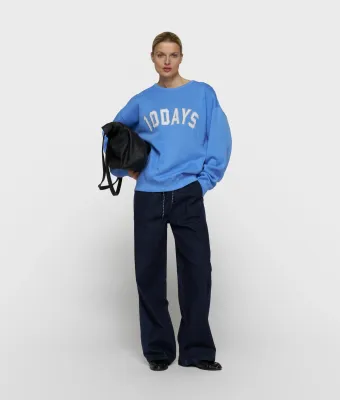 10 Days statement sweater ultramarine
