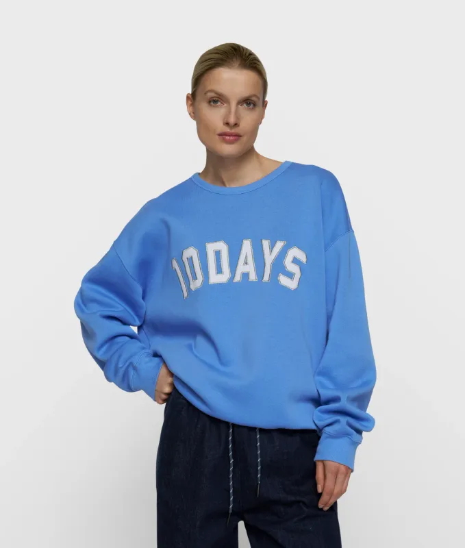 10 Days statement sweater ultramarine