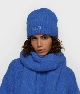 10 Days hairy beanie ultramarine