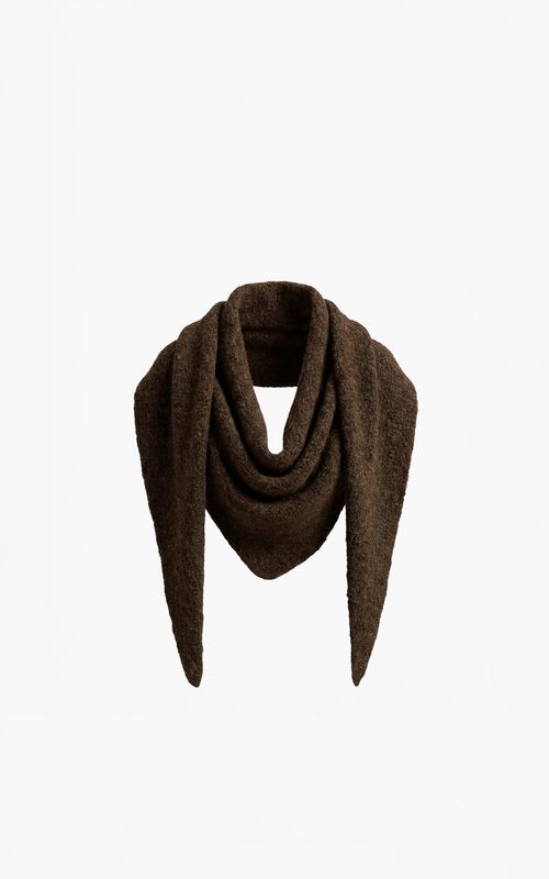 Aimee the Label LuzernW6 Scarf Brown/Marine melange