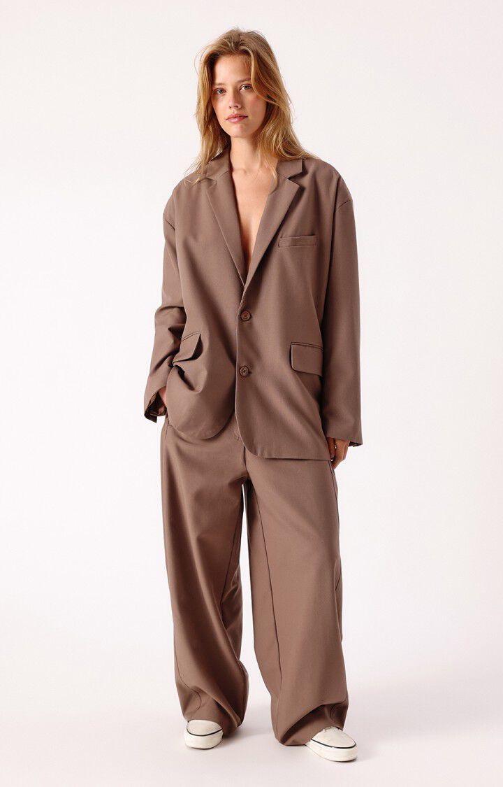 American Vintage BLAZER LONG AMPLE ML COL BLAZER BOUT BISON