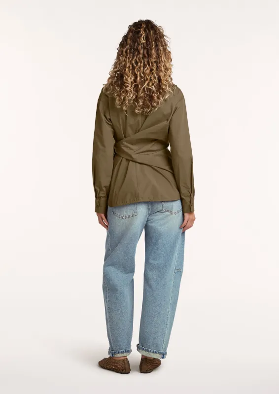Circle of Trust ALLY BLOUSE Teak
