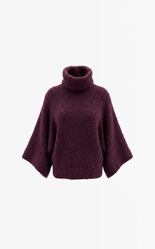 Aimee the Label NamibiaW6 Knitted Sweater Marine/ Black melange