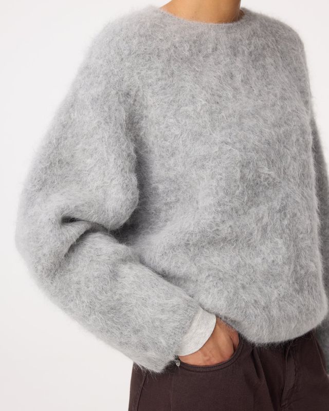 Knit-ted Amalia Pullover Mid Grey