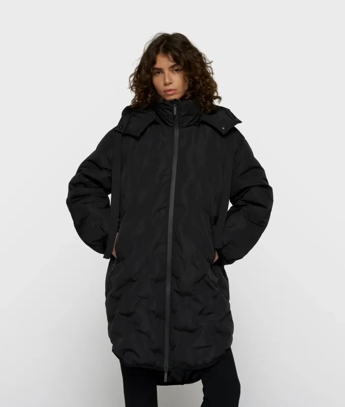 10 Days the iconic coat black