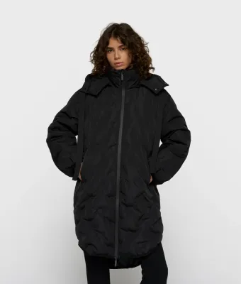 10 Days the iconic coat black