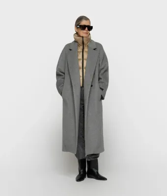 10 Days the chic coat grey melee