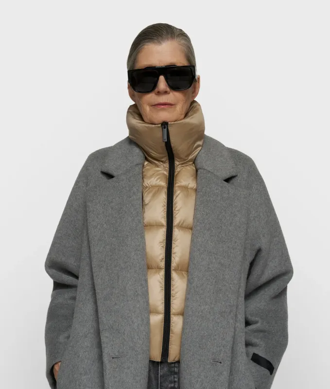 10 Days the chic coat grey melee