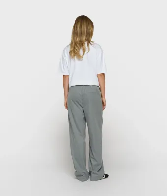 10 Days tapared pants light grey melee