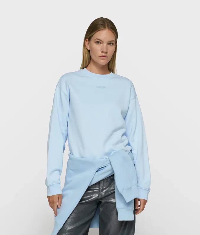 10 Days petite statement sweater angel blue