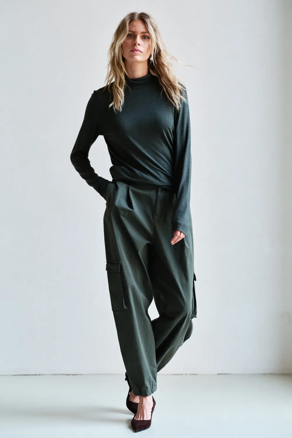 PENN &amp; INK N.Y. Trousers peat