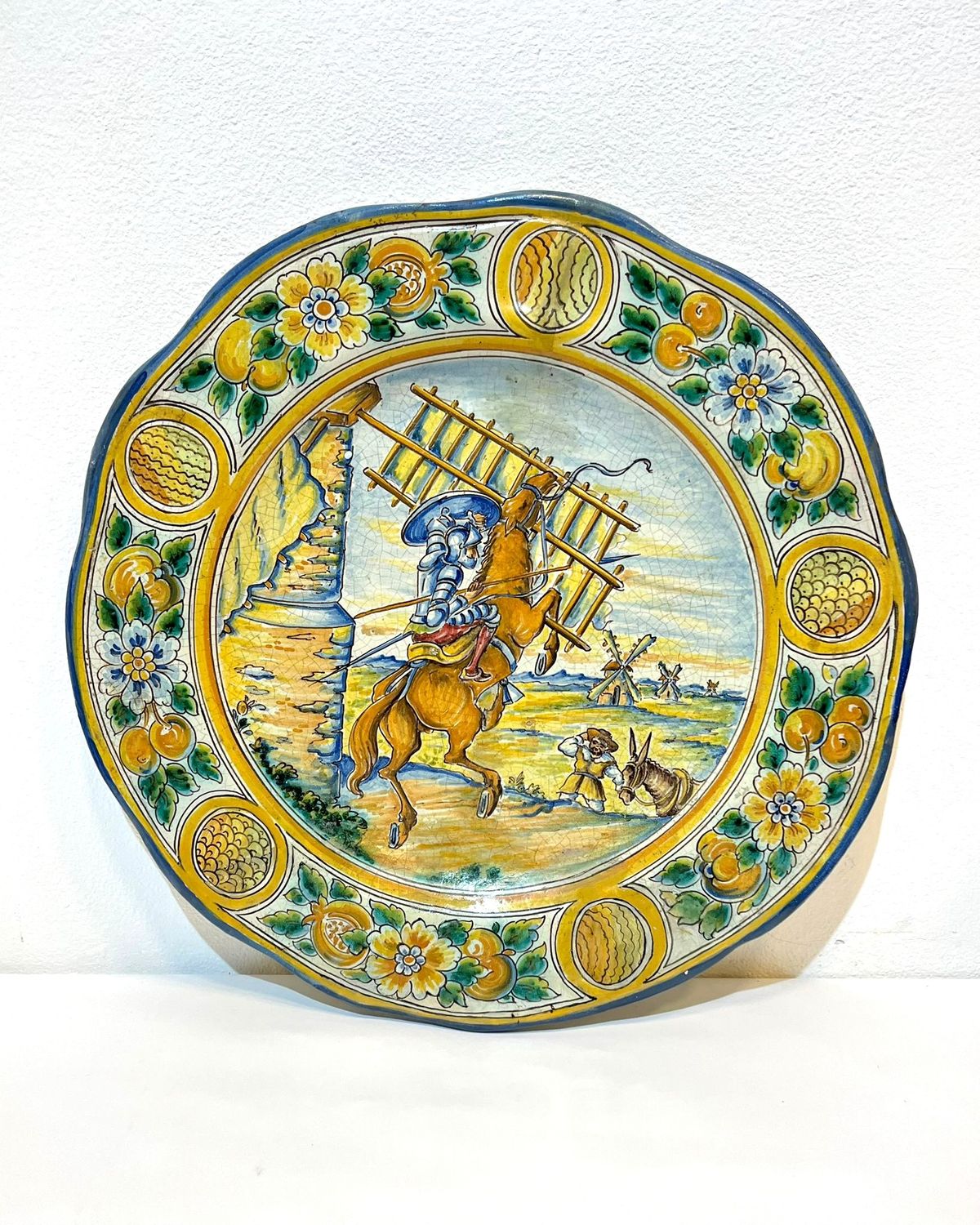 Plato cerámica Talavera - 46 cm