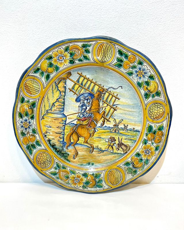 Plato cerámica Talavera - 46 cm