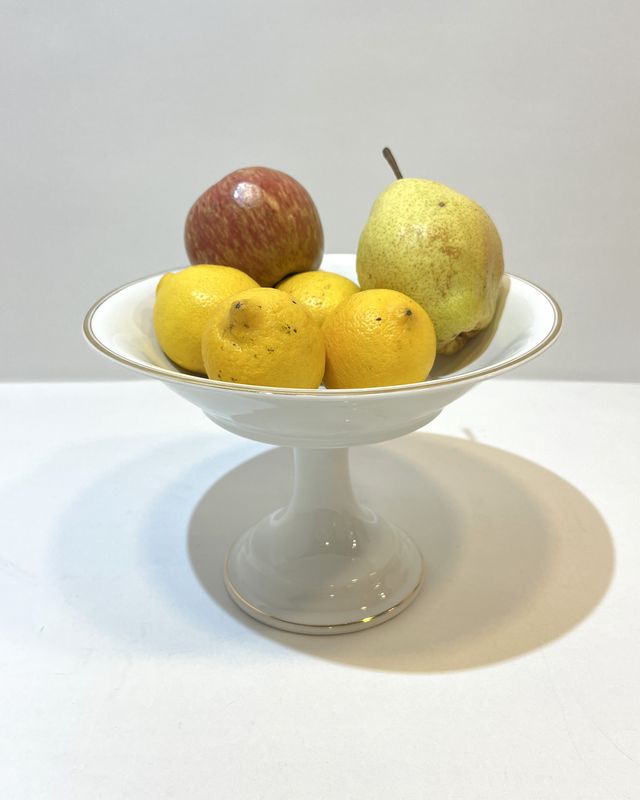 Plato con pie - Frutero alemán