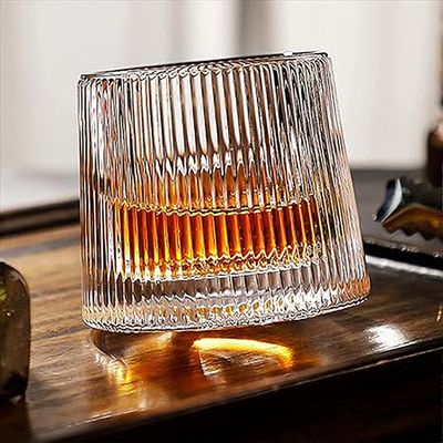 Vaso de Whisky giratorio