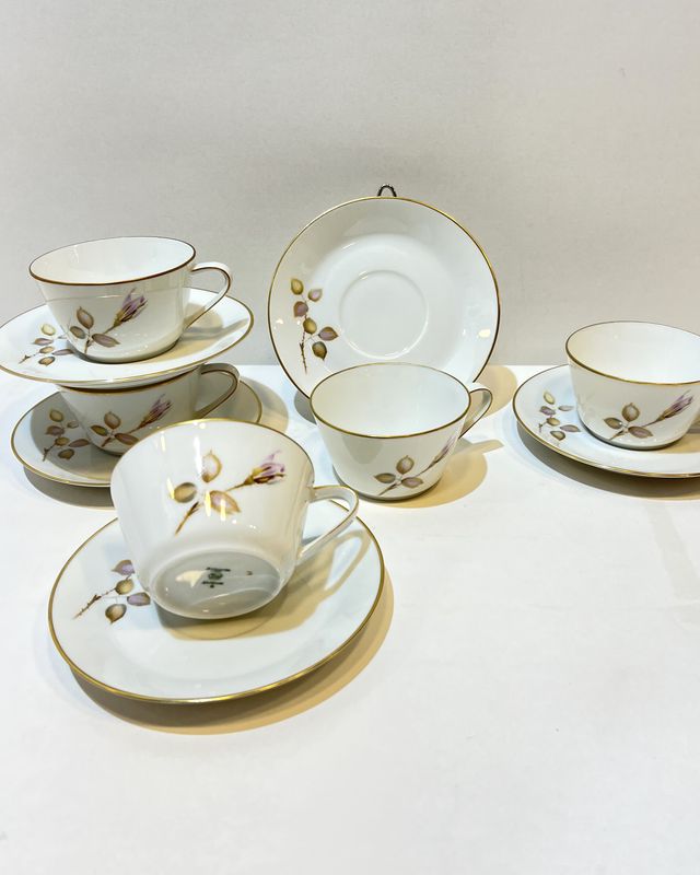 Dúo de té porcelana Bavaria