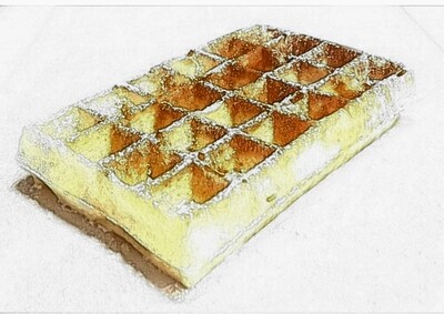 Gluten &amp; Sugar Free - Authentic Belgian Brussels Waffle  (5 units per box)