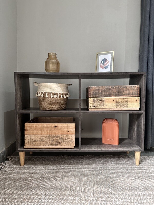 Melamine Wooden Leg Unit - Liberty Oak