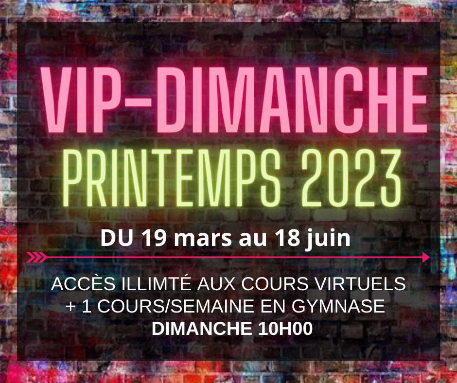 VIP- Dimanche Printemps 2023
