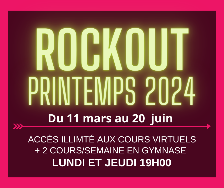 ROCKOUT - Printemps 2024