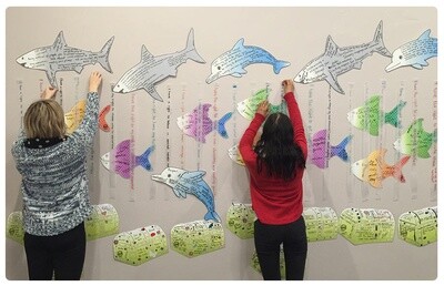 The Shark Cage Group Mural Kit