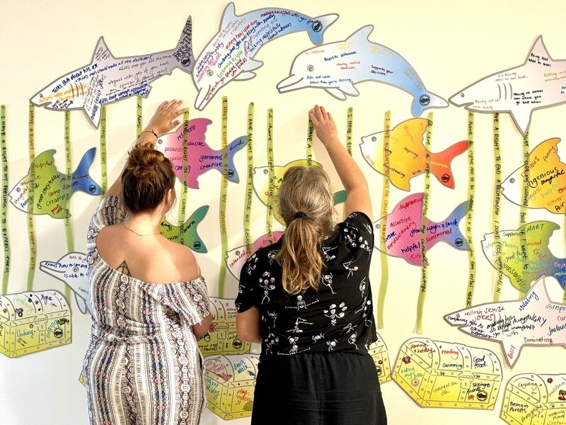 The Shark Cage Group Mural Kit