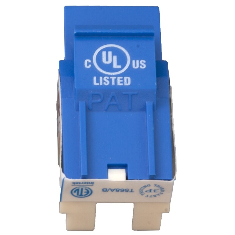 UL Listed Super Slim Cat6 Keystone Jacks UL Listed Super Slim Cat6 Keystone Jacks