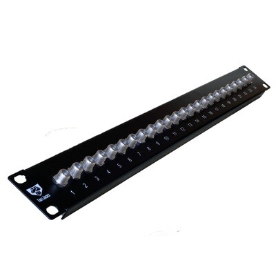 24 Port Coax Patch Panel 1GHz as Low as $16.00 ea.