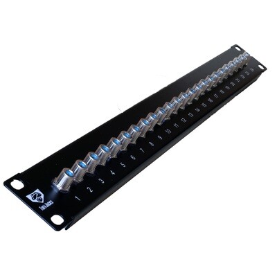 24 Port Coax Patch Panel 3GHz as Low as $28.00 ea.