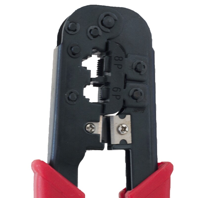 RJ-11 - RJ-45 Ratchet Crimper Tool