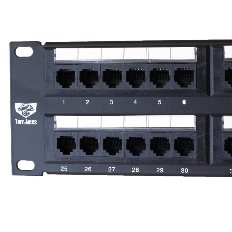 48 Port Cat-5e Patch Panel as Low as $39.68 ea.